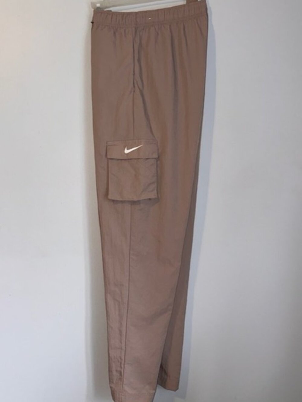 Nike Woven Cargo Pants | Women's Medium | Taupe Nylon Utility Pants